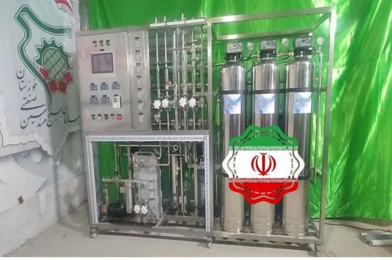 درخشش مهندسین بسیجی خرمشهر در میدان فناوری؛ ساخت دستگاه تصفیه آب فوق خالص توسط کانون بسیج مهندسین صنعت و معدن