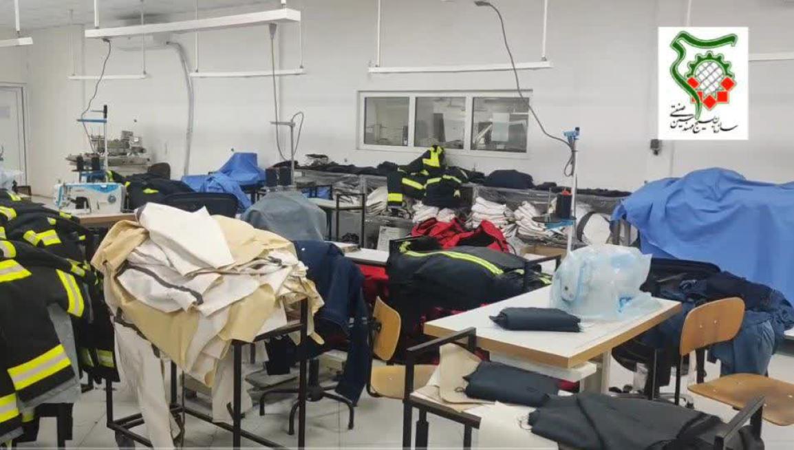 بازدید تخصصی بسیج مهندسین از شرکت «بردیا صنعت اروند»؛ پیشگامی در تولید پوشاک ضدحریق و ضدنفوذ